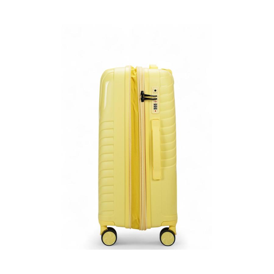 Nomad Journey 56cm & 66cm Hardside Luggage Set Yellow Yellow