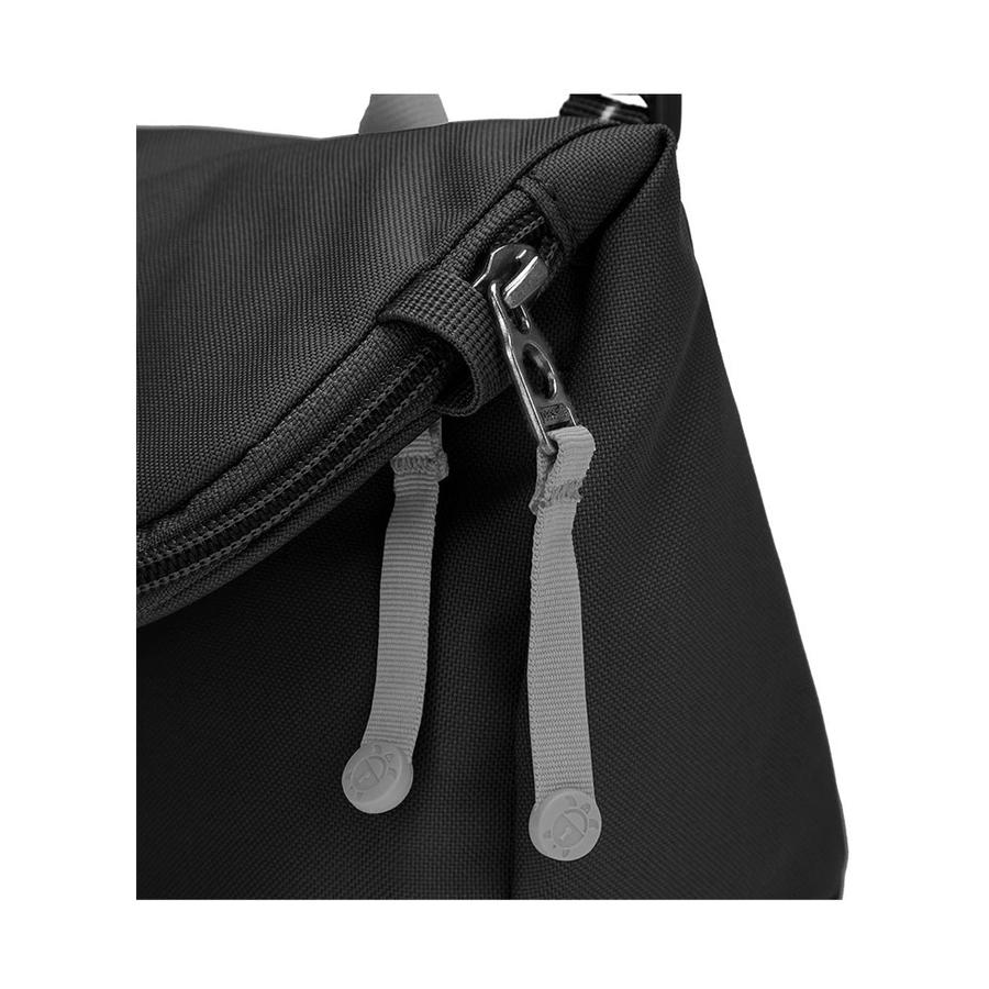 Pacsafe GO Anti-Theft Recycled Saddle Crossbody Bag Jet Black Jet Black