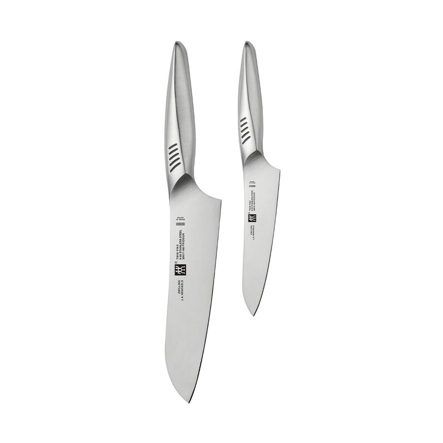 Zwilling Twin Fin II 2 Piece Starter Set Stainless Steel Stainless Steel