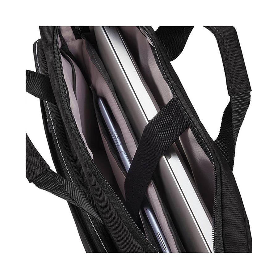 Samsonite Guardit Classy Bailhandle 15.6" Laptop Briefcase Black Black