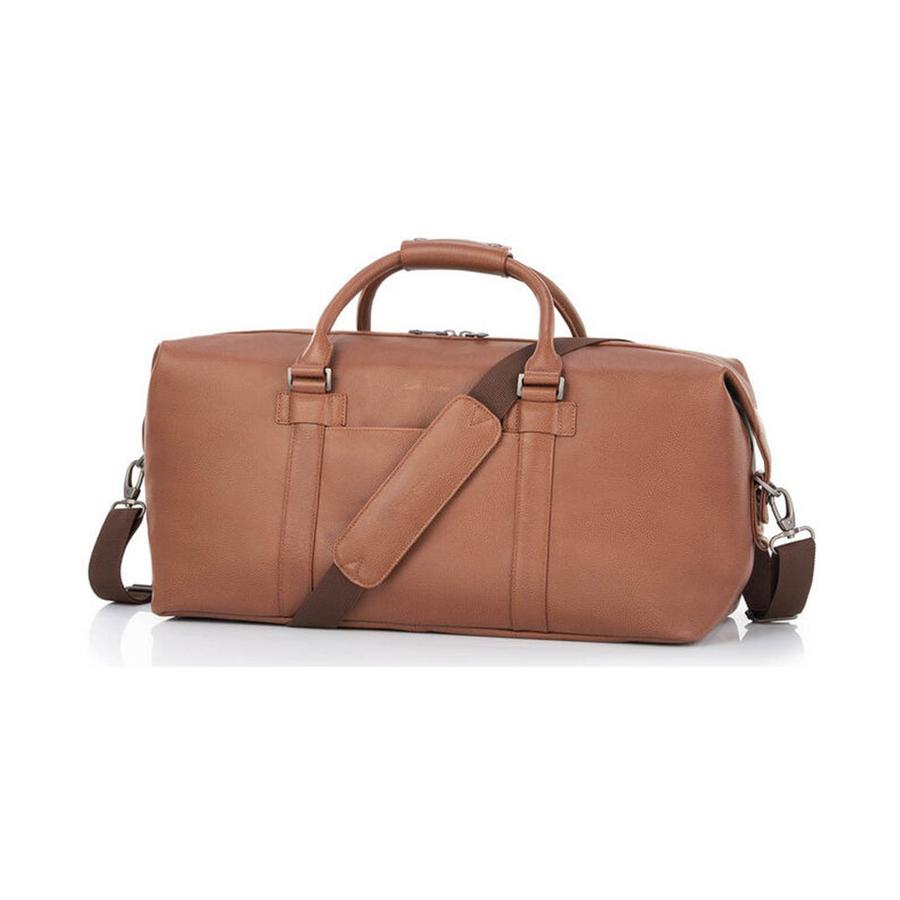 Samsonite Classic Leather Duffle Cognac Cognac