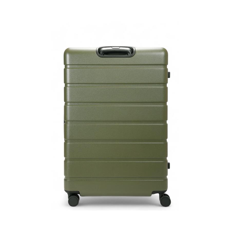 Explorer Arlo Pro 52cm Front Access & 75cm Hardside Luggage Set Evergreen Evergreen