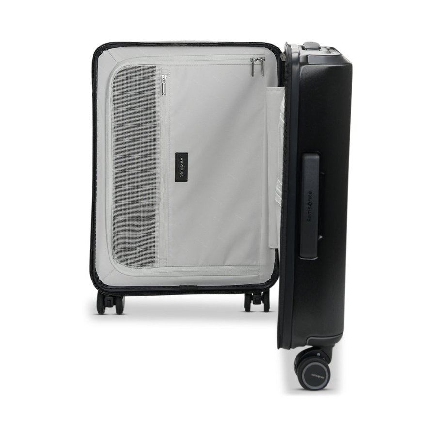 Samsonite Evoa Z 55cm Hardside Carry-On Suitcase Black Black