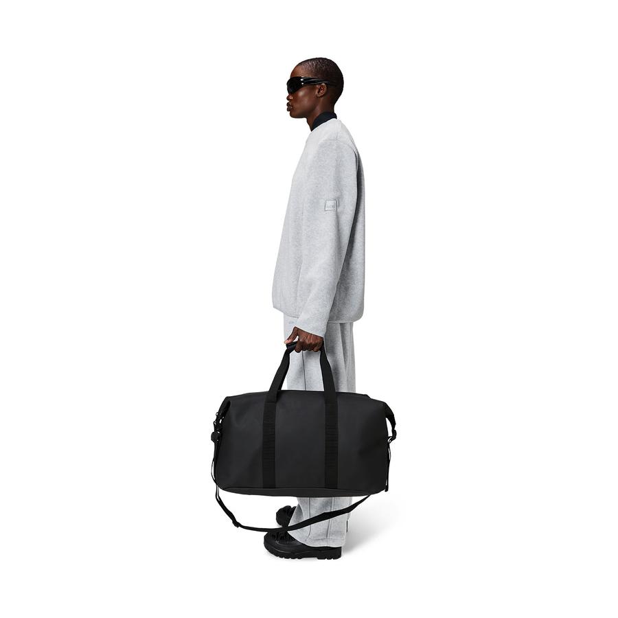 Rains Hilo Weekend Bag Black Black