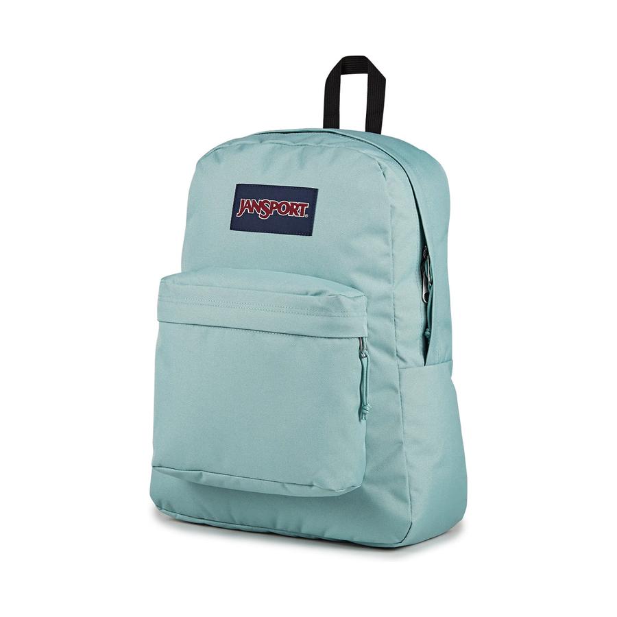 Jansport Superbreak Plus Backpack Faded Sage Faded Sage