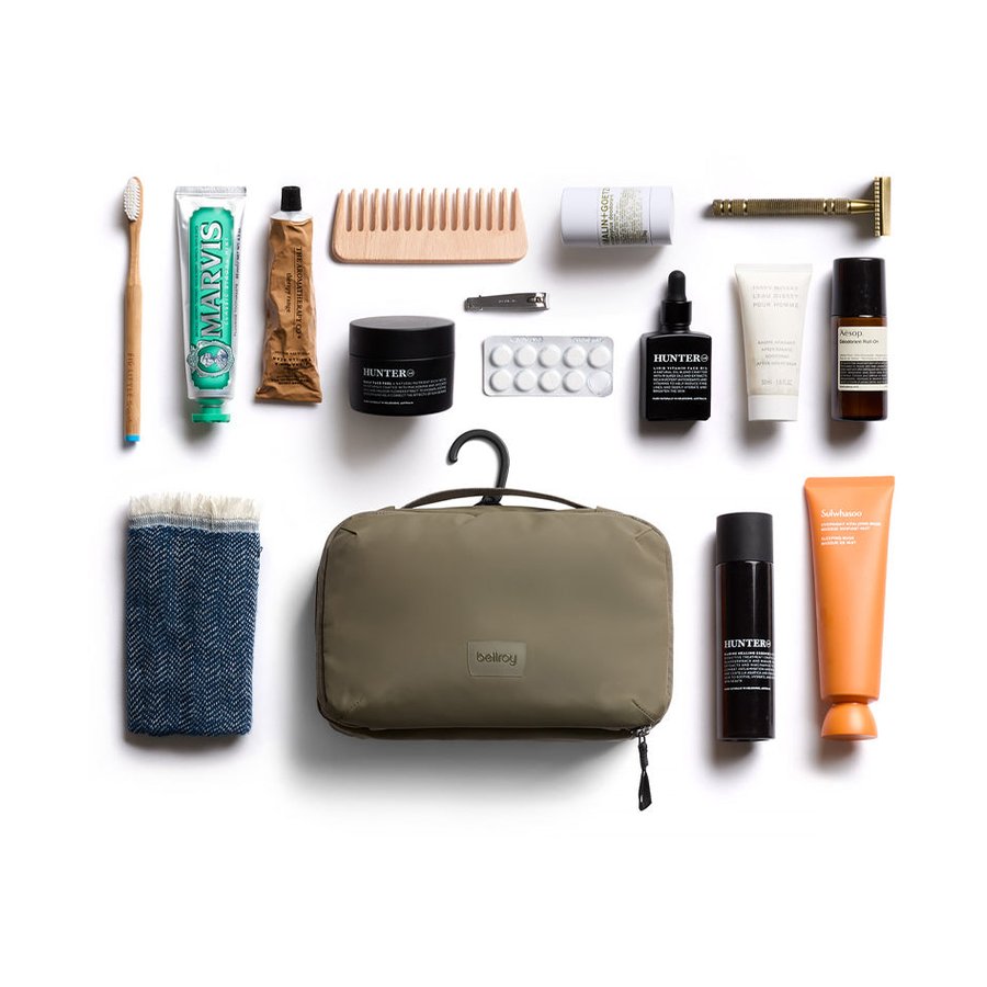 Bellroy Hanging Toiletry Kit Sea Kelp Sea Kelp
