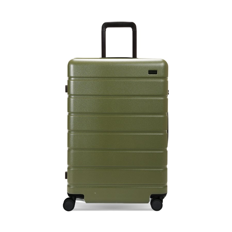 Explorer Arlo Pro 52cm Front Access & 65cm Hardside Luggage Set Evergreen Evergreen