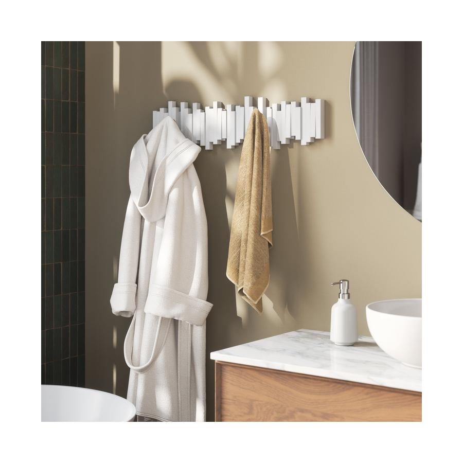 Umbra Sticks 8 Wall Hooks White White