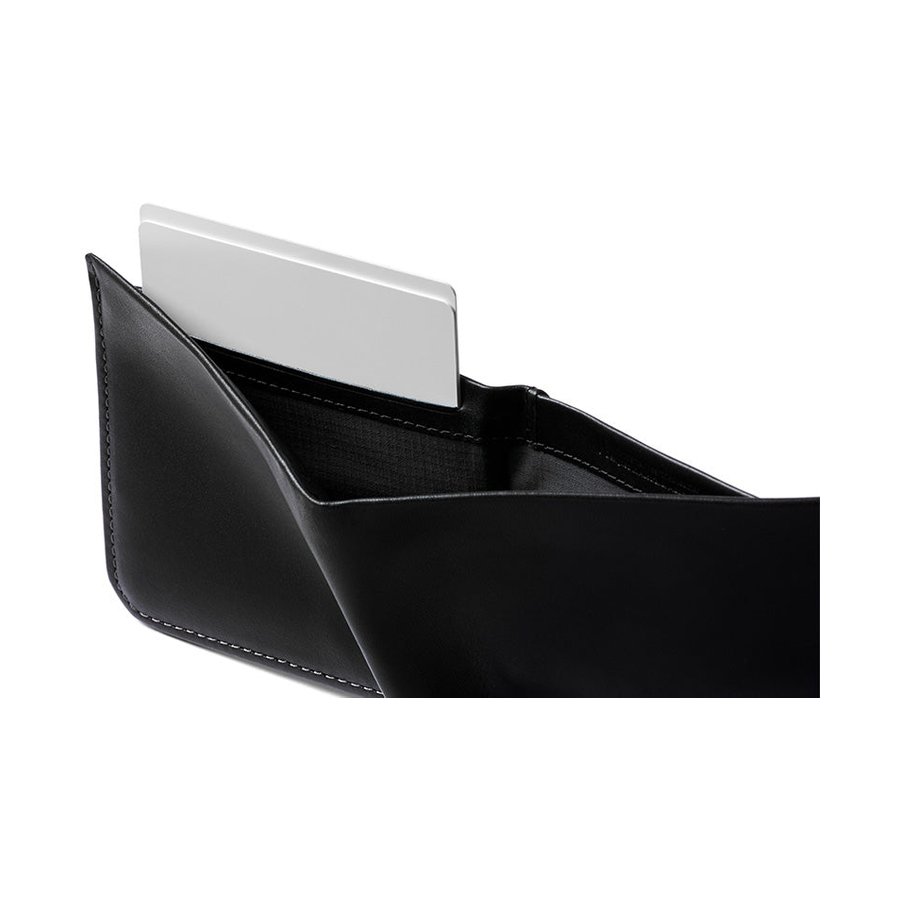 Bellroy RFID Hide & Seek HI Leather Wallet Black Black
