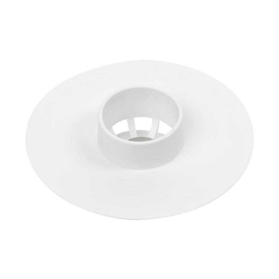 Umbra Flex Drain Stopper and Hair Catcher White White