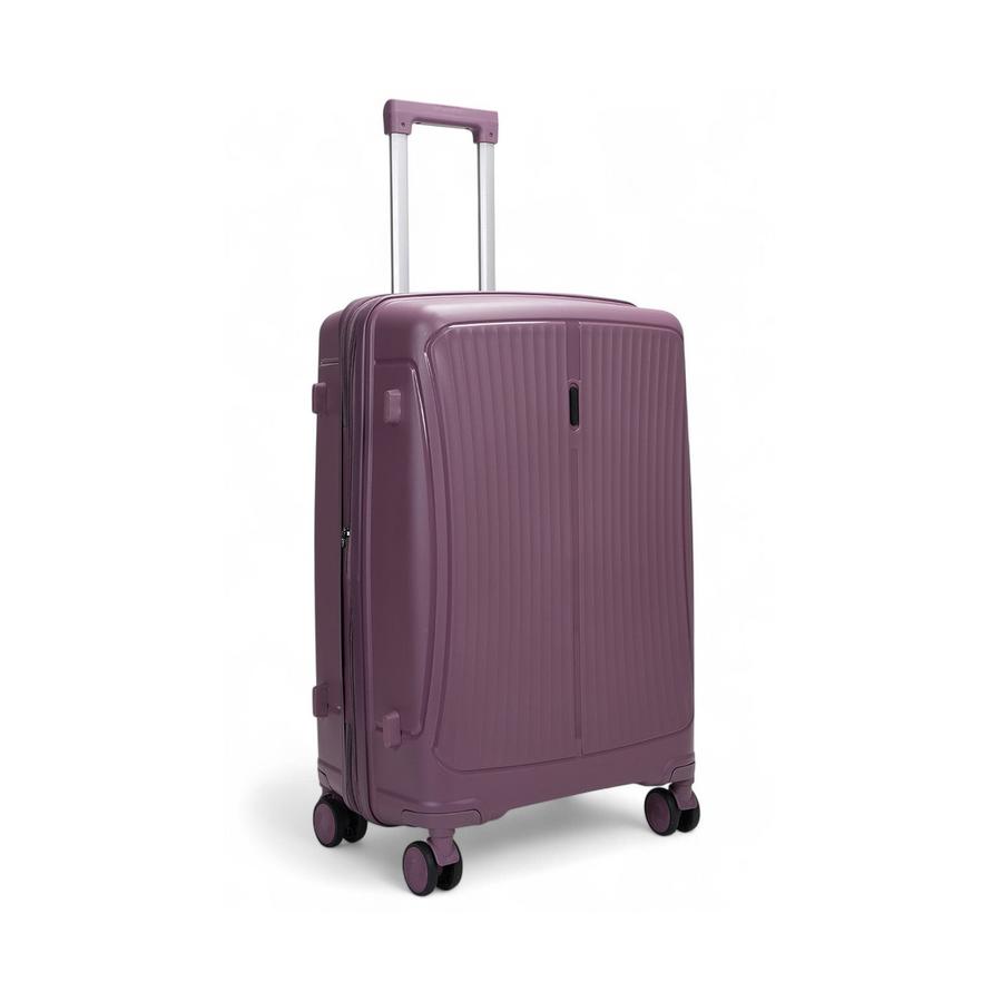 Nomad Quest 65cm Hardside Checked Suitcase Purple Purple