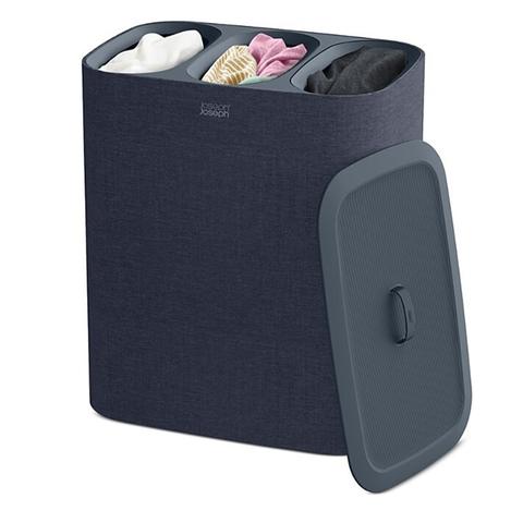 Joseph Joseph Tota Trio 90L Laundry Separation Basket Black