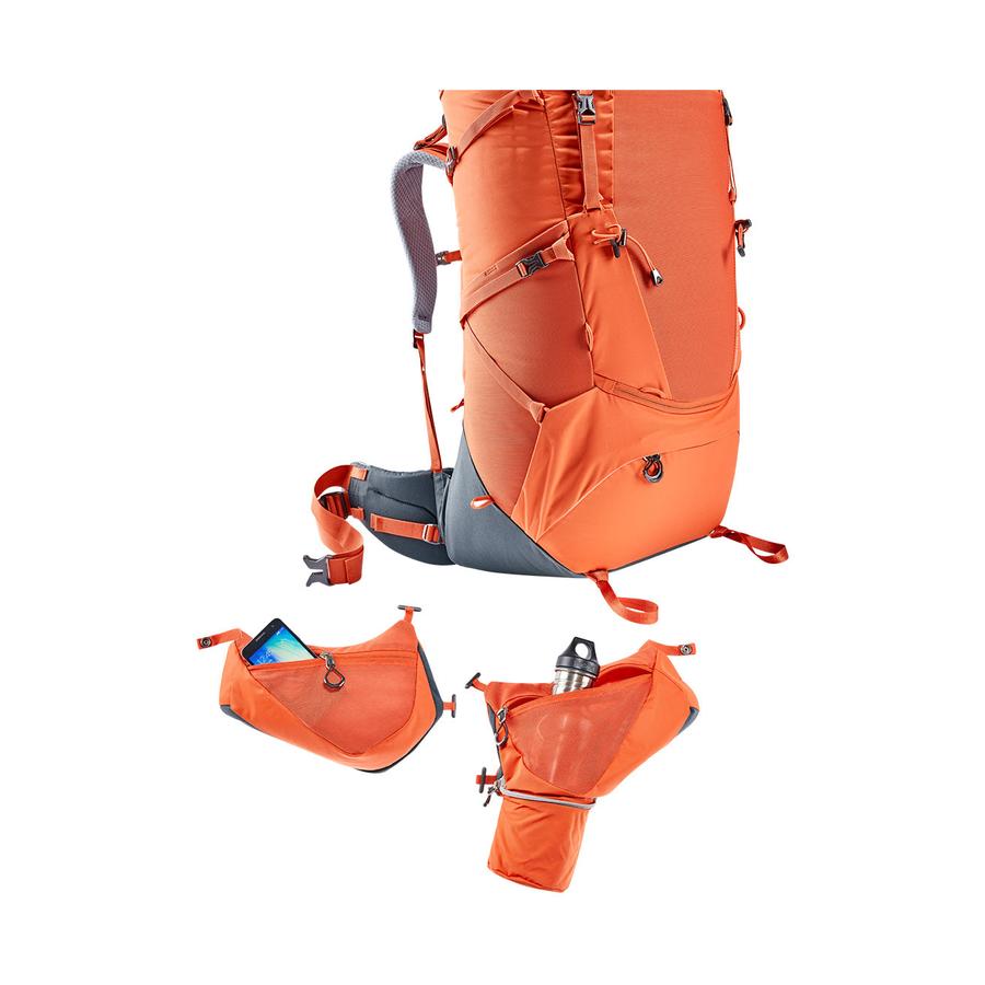 Deuter Aircontact Core 65+10 SL Trekking Backpack Paprika-Graphite Paprika-Graphite