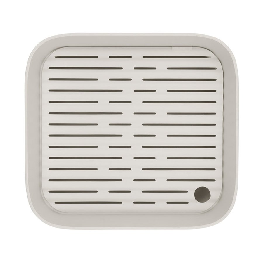 Brabantia Washing Up Bowl with Drying Tray Light Grey Light Grey