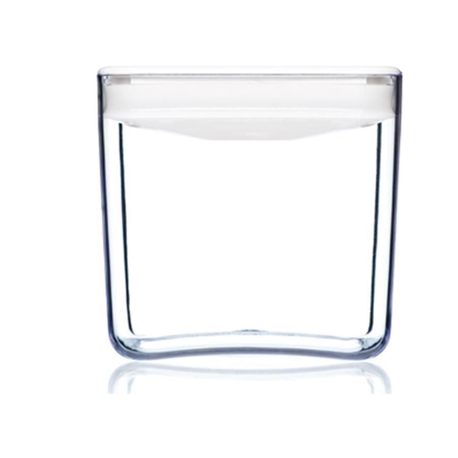 ClickClack Pantry Cube 1.9L Storage Container Set of 4 White White