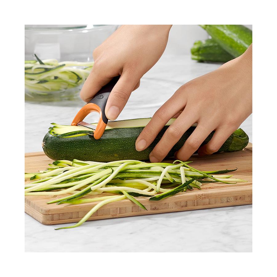 OXO Good Grips Precision Julienne Peeler Orange Orange