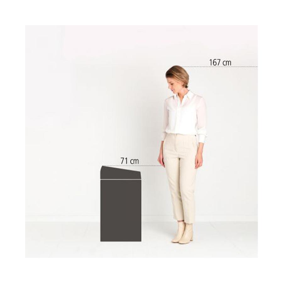 Brabantia Touch Bin (60L) Platinum Platinum