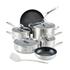 Circulon SteelShield S-Series 10 Piece Cookware Set Stainless Steel