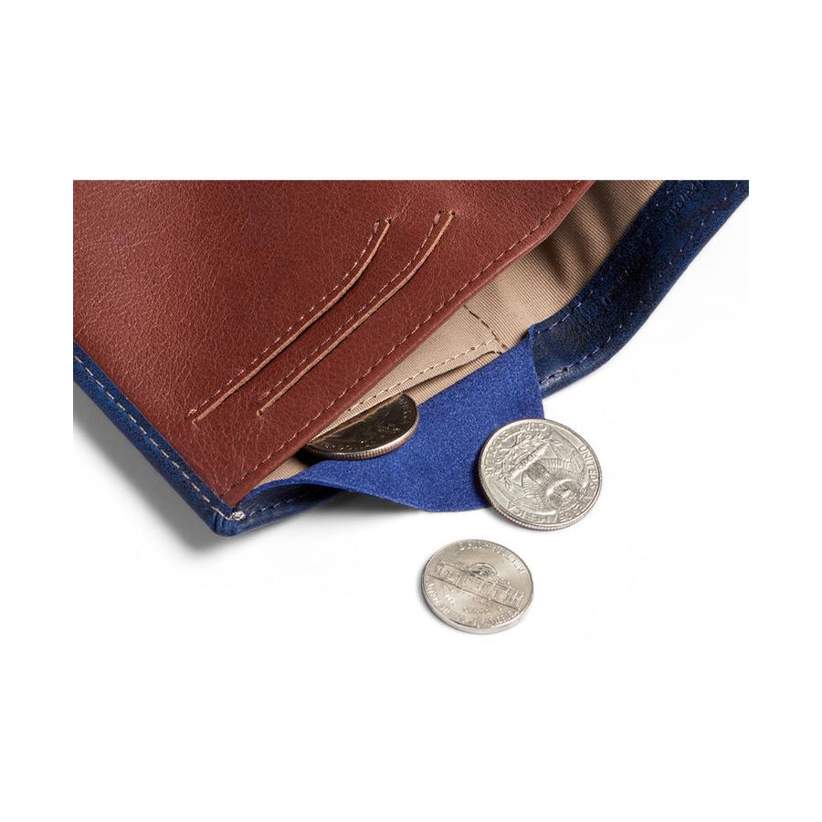 Bellroy RFID Note Sleeve Leather Wallet Ocean Ocean