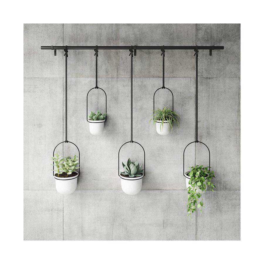 Umbra Triflora Hanging Planter (Set of 5) White White
