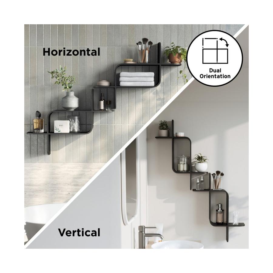 Umbra Montage Shelf Black Black