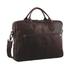 Pierre Cardin Camden Rustic Leather 15" Laptop Bag Chestnut
