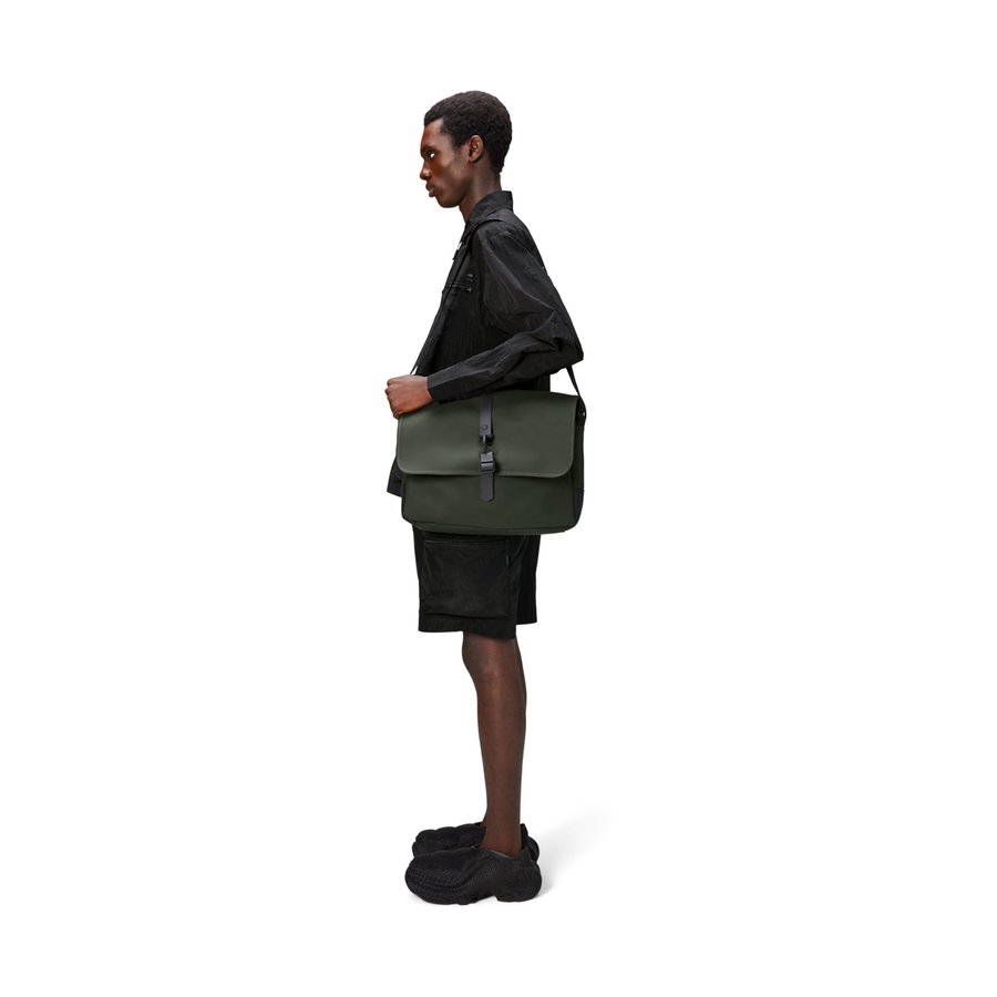 Rains Messenger Bag Green Green