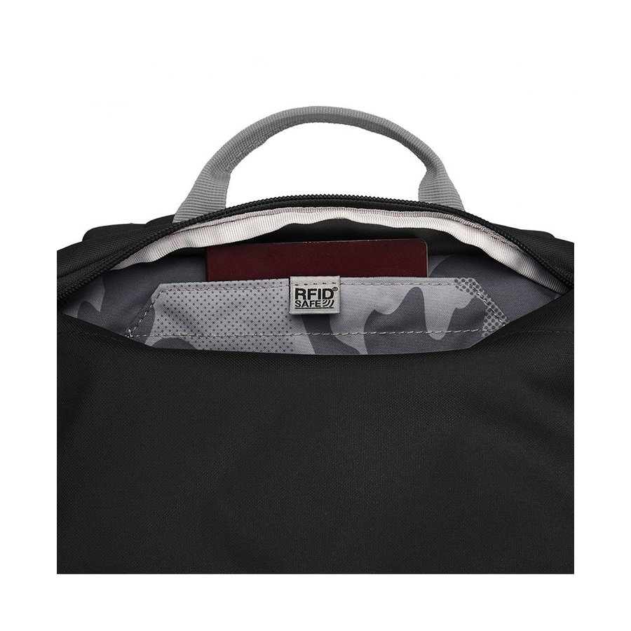 Pacsafe GO 44L Anti-Theft Recycled Carry-On Backpack Jet Black Jet Black