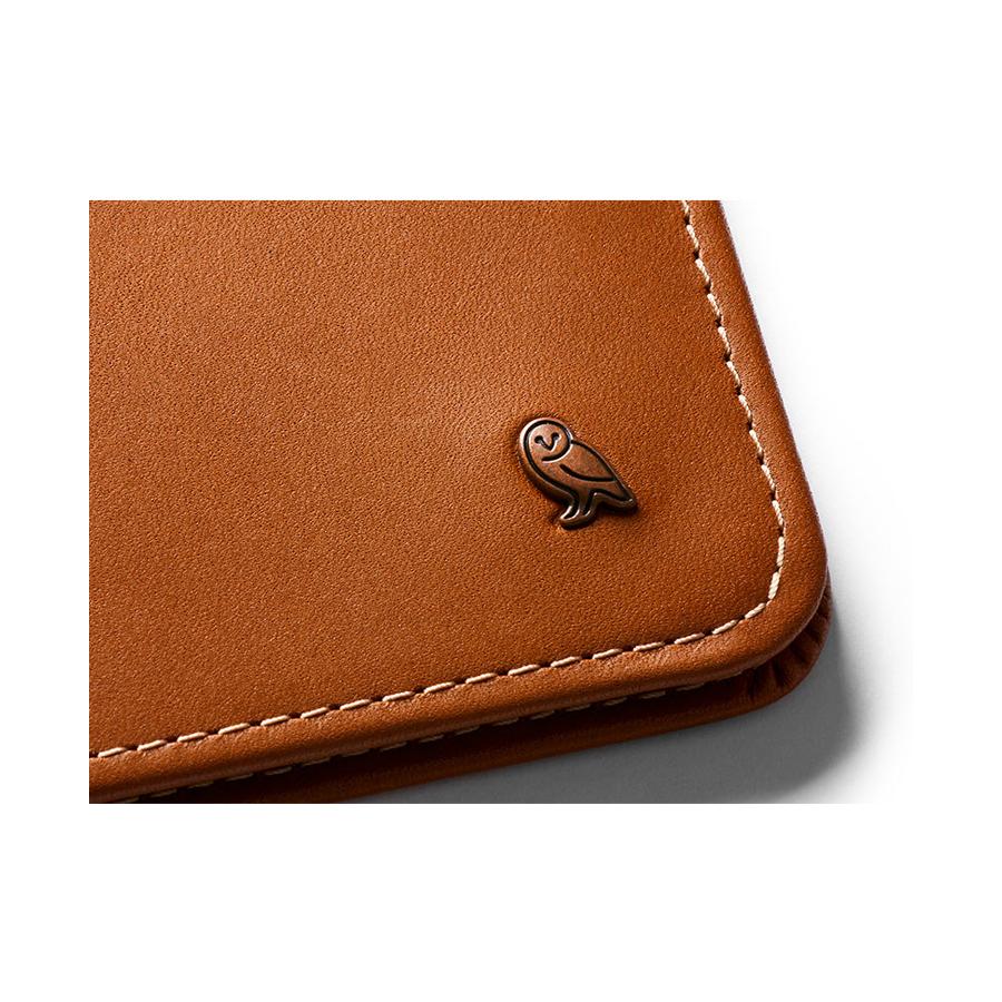 Bellroy RFID Hide & Seek HI Leather Wallet Caramel Caramel