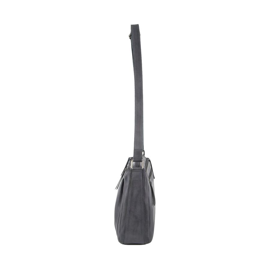 Milleni Caroline Women's Leather Crossbody Bag Ash Ash