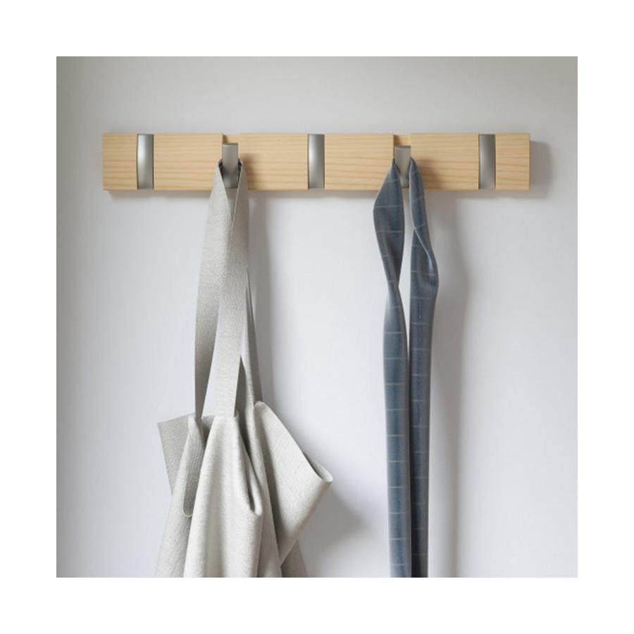 Umbra Flip 5 Wall Mounted Hook Natural Natural