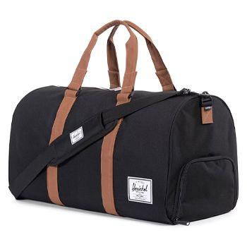 Herschel Novel Duffle Black with Tan