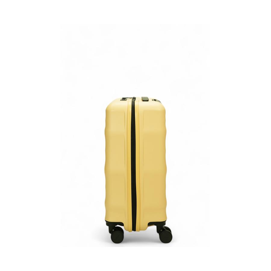 Explorer Luna-Air 55cm Hardside USB Carry-On Suitcase Pina Colada Pina Colada