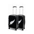 Caselite NZ Fern 56cm & 56cm Hardside Luggage Set Black