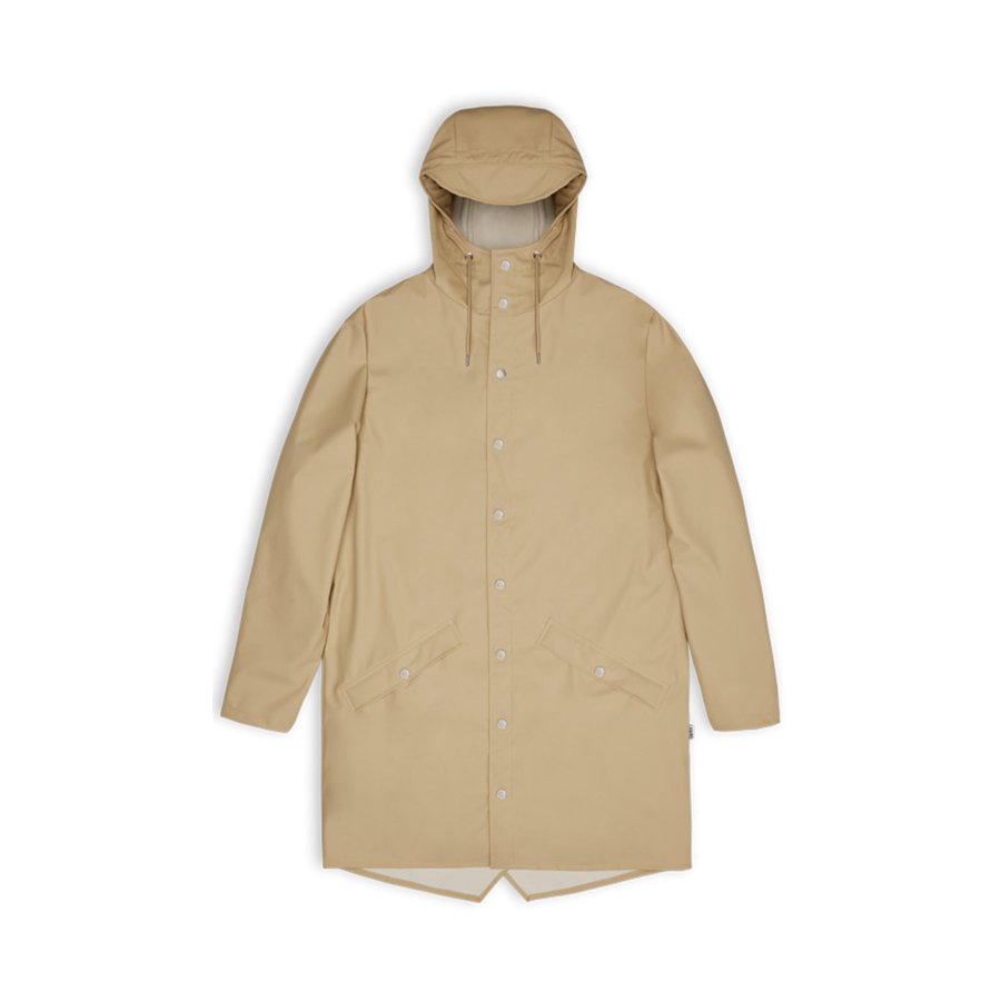 Rains Long Jacket Sand XS