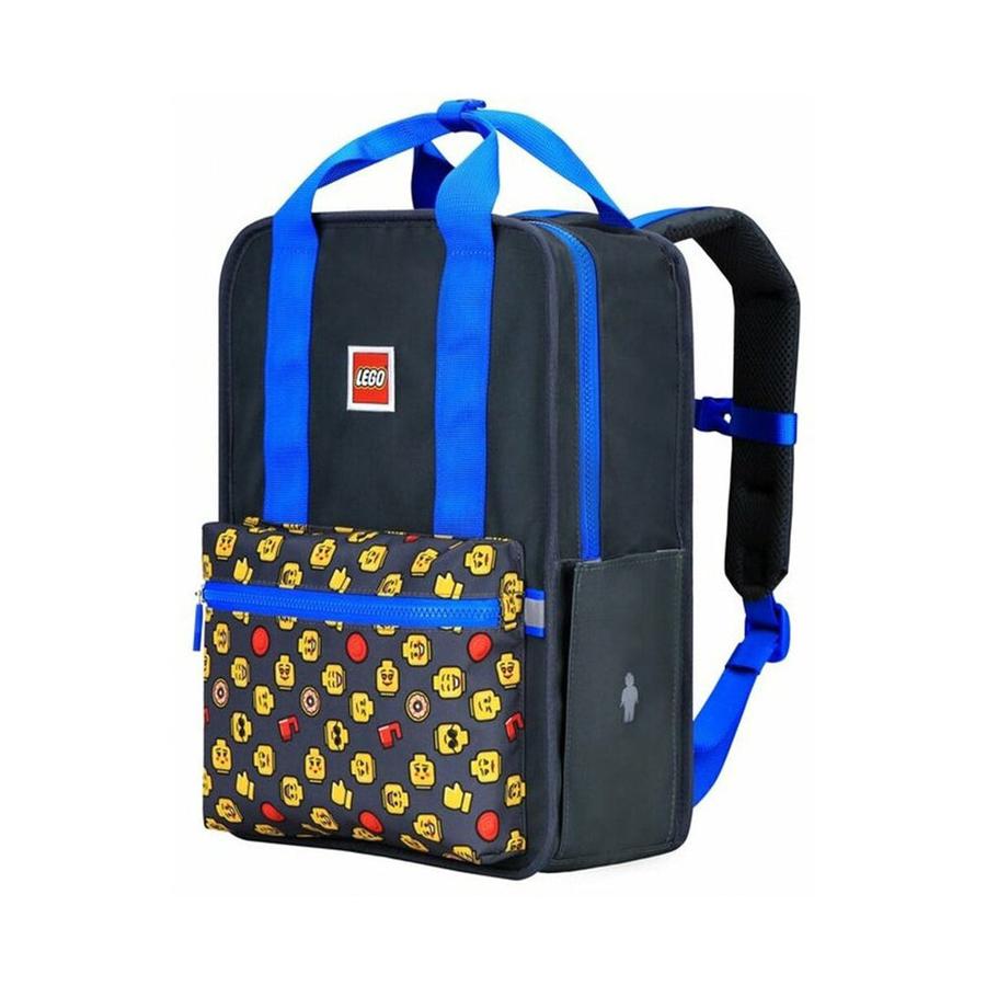 Lego Large Fun Heads Backpack Blue Blue