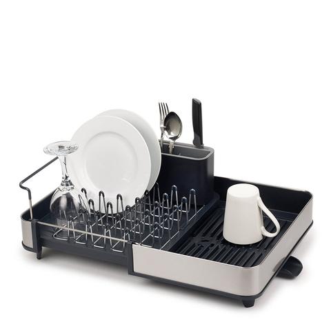 Joseph Joseph Extend Steel Expandable Dish Drainer Grey