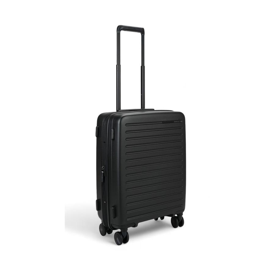 Samsonite Restackd 55cm Hardside Carry-On Suitcase Black Black