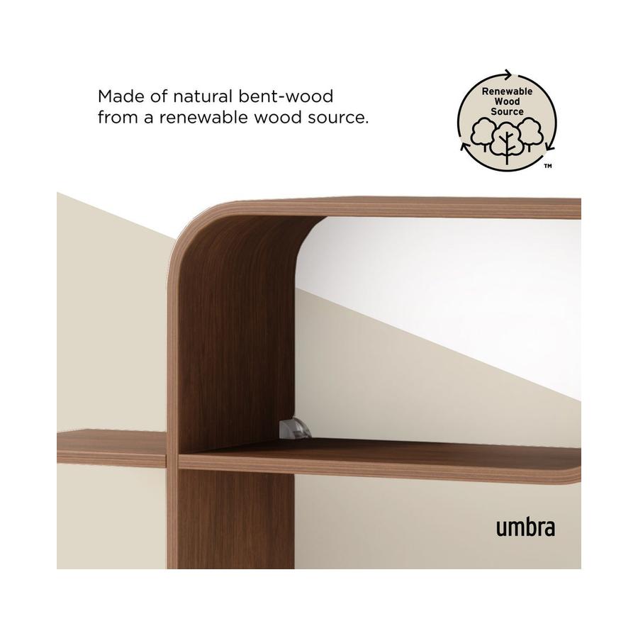 Umbra Montage Shelf Light Walnut Light Walnut