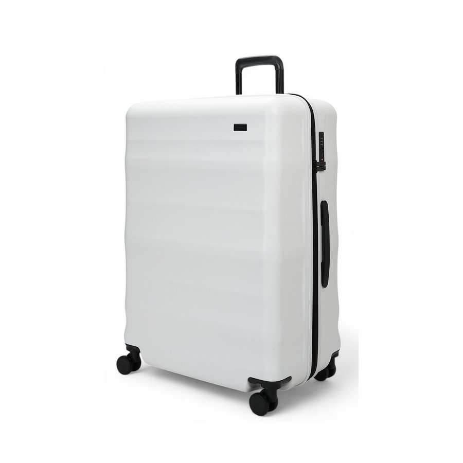 Explorer Luna-Air 55cm Front Access & 74cm Hardside Luggage Set White White