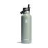 Hydro Flask 21oz (621ml) Standard Mouth Drink Bottle w/ Flex Straw Cap Agave