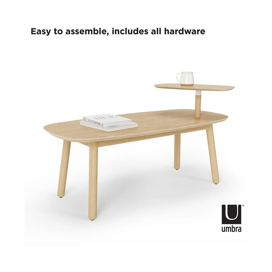 Umbra Swivo Coffee Table Natural Natural