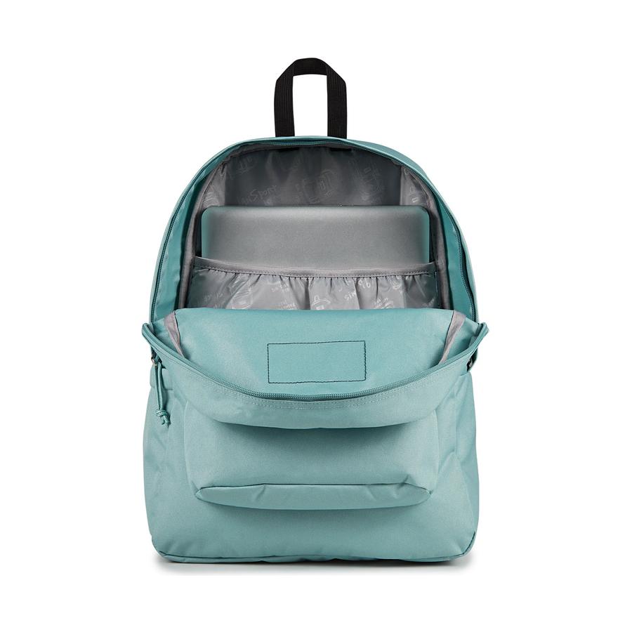 Jansport Superbreak Plus Backpack Faded Sage Faded Sage