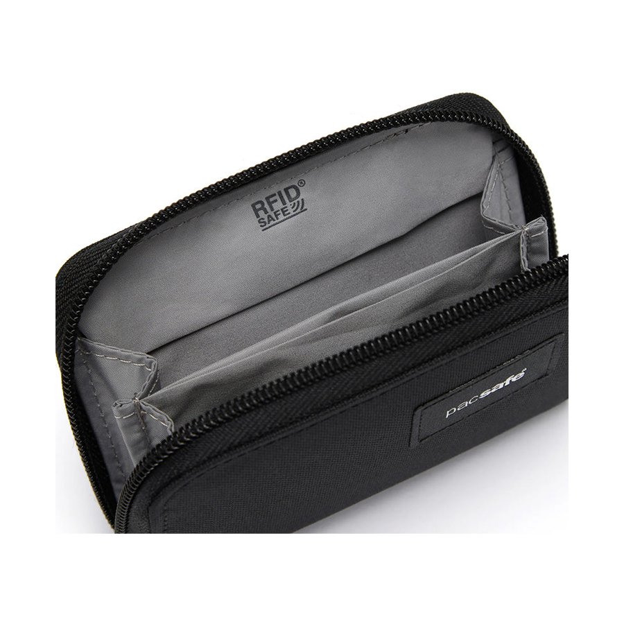 Pacsafe RFIDsafe RFID Blocking Card Wallet Jet Black Jet Black