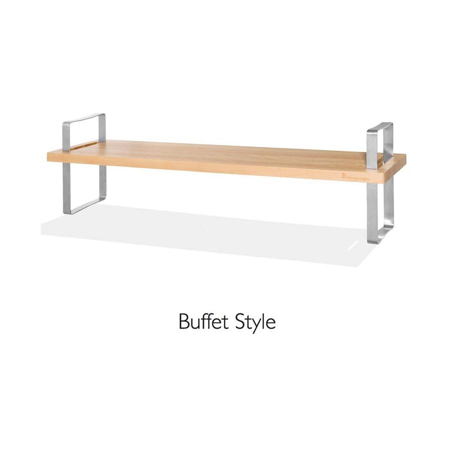 Stanley Rogers Large Multi Height Serving Board Wood Wood