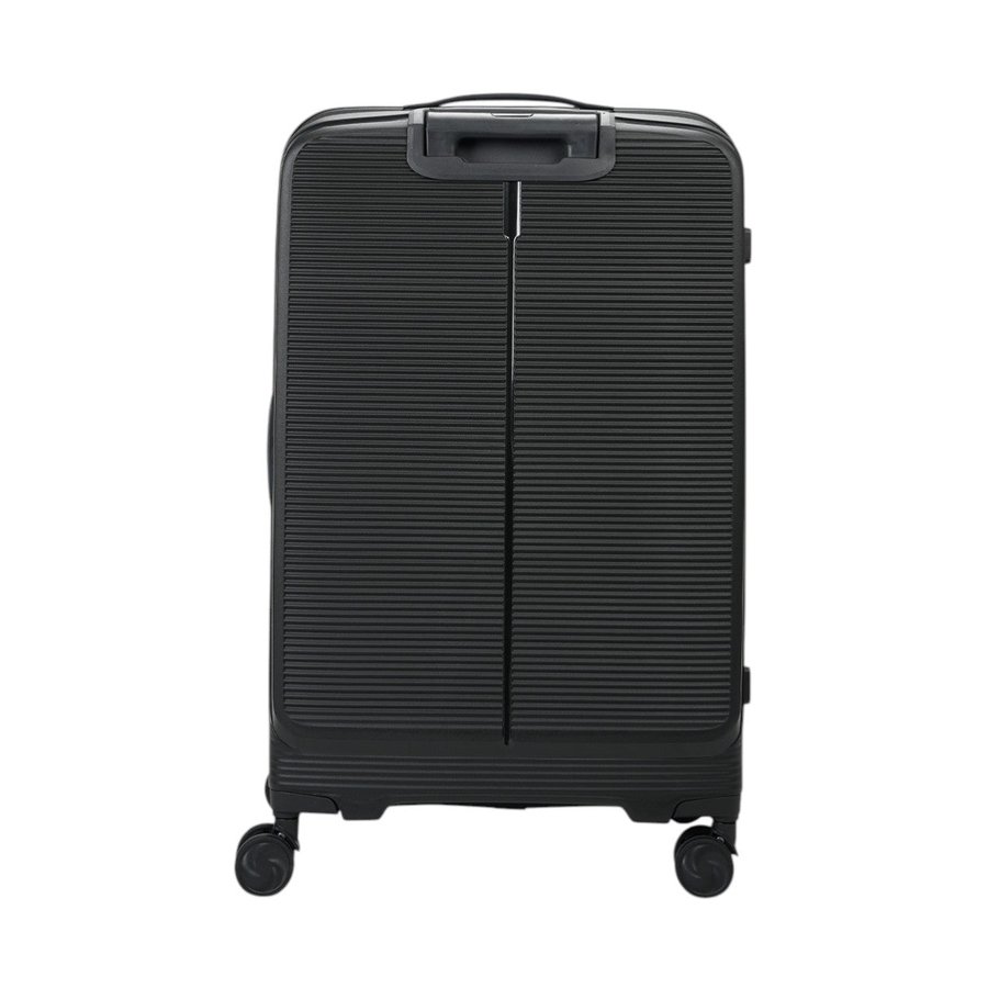Caselite Venture 57cm & 76cm Top Open Hardside Luggage Set Black Black