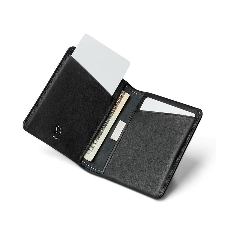 Bellroy Slim Sleeve Premium Leather Wallet Black Black