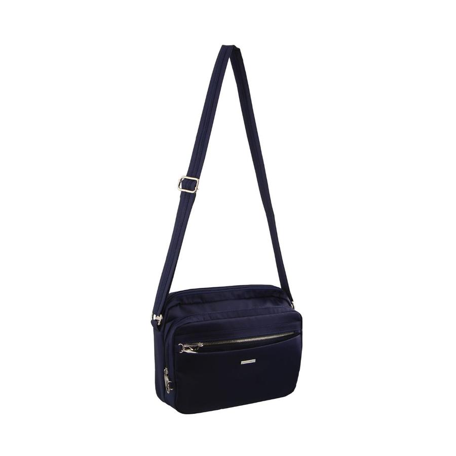 Pierre Cardin Oakley Anti-Theft Crossbody Bag Navy Navy
