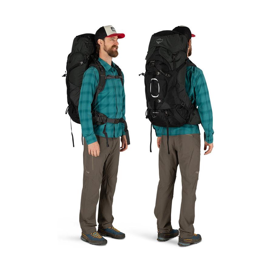 Osprey Aether 65 Small/Medium Men's Mountaineering Backpack Black Black