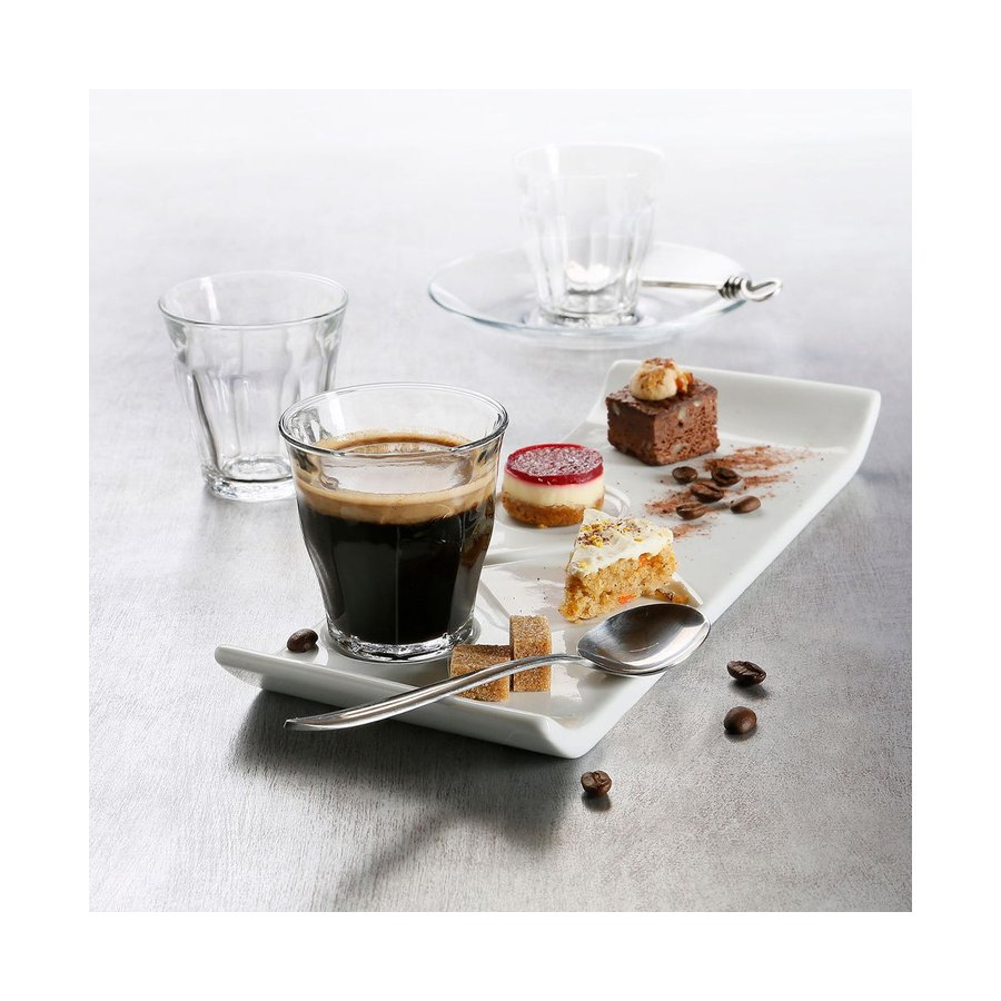 Duralex Picardie 90ml Tumbler Set of 6 Clear Clear